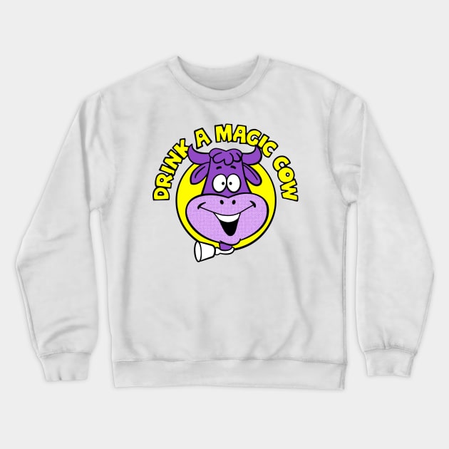 Magic Cow Crewneck Sweatshirt by DustinCropsBoy